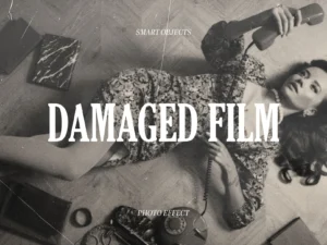 Damaged Film Photo Effect 0