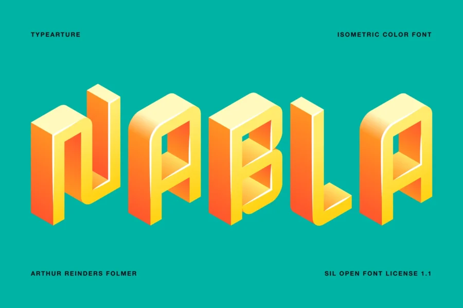 Nabla Free Isometric Display