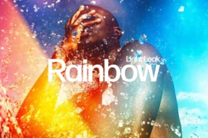 Rainbow Light Leak Photo Effect