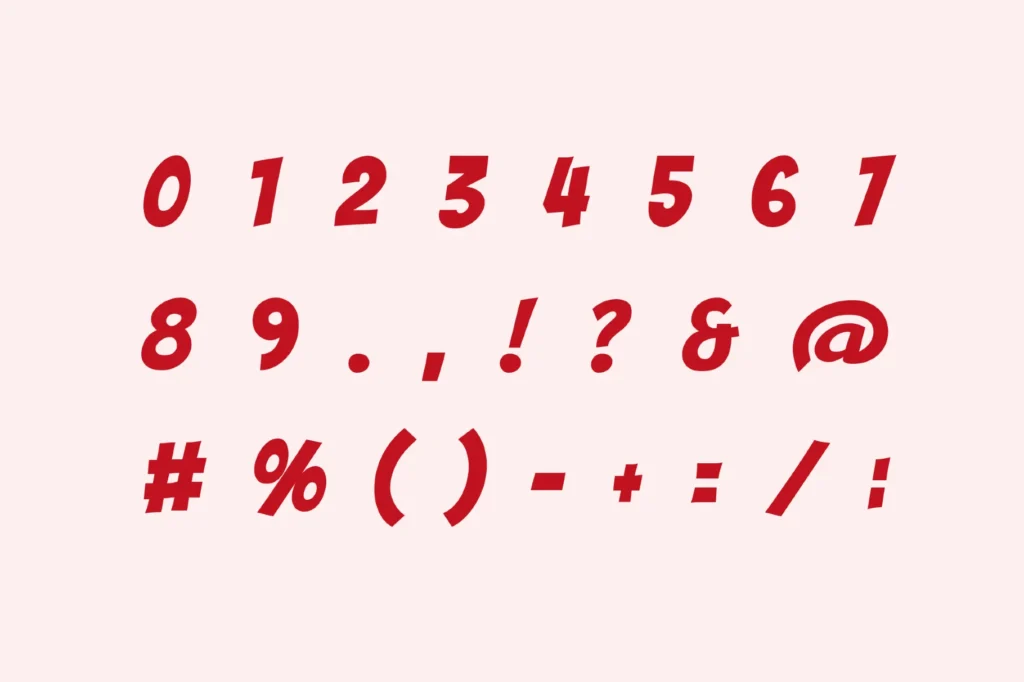 Bangers comic font