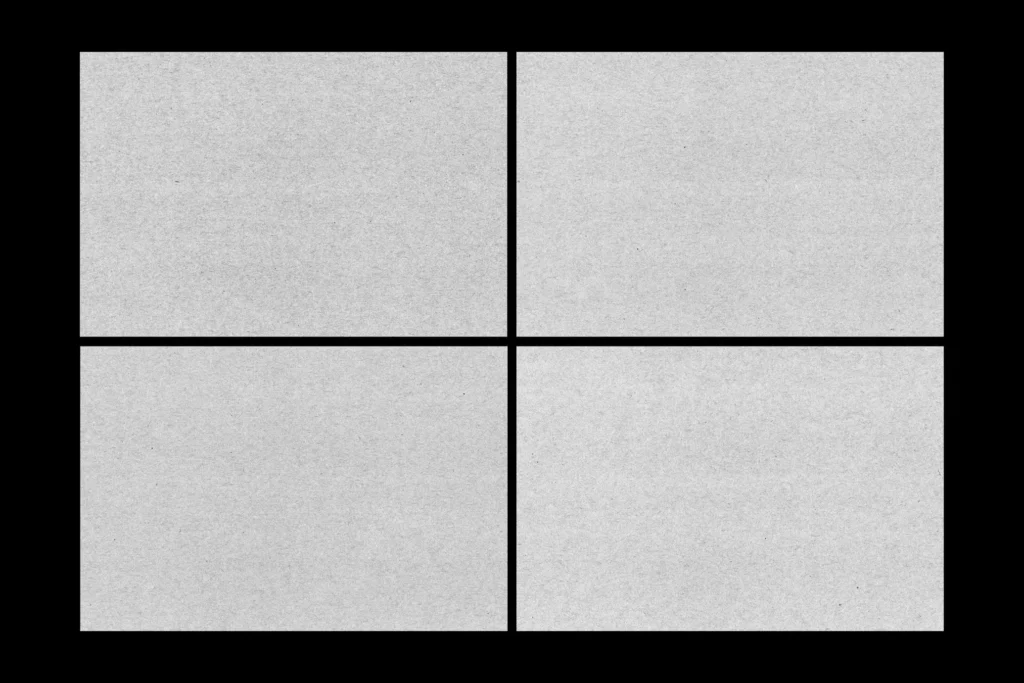 Gray kraft papers